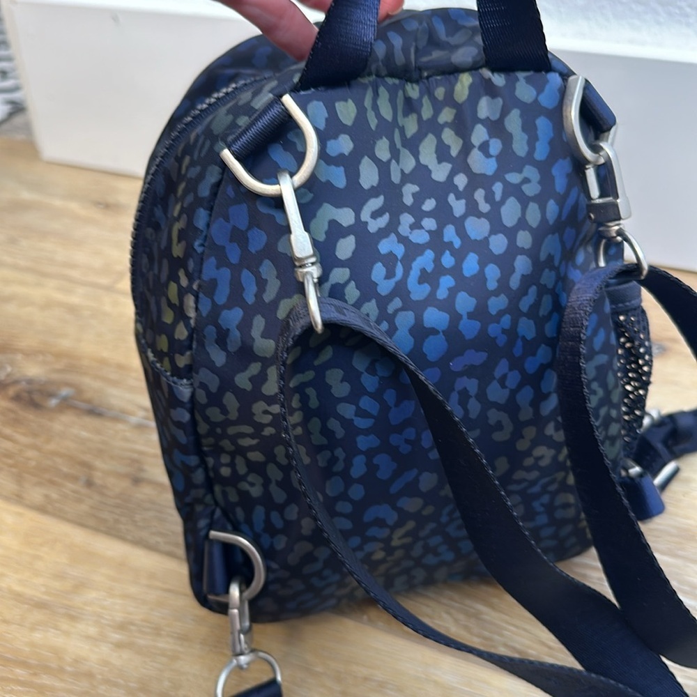 Fabletics Mini Backpack Rainbow Leopard Print - image 8